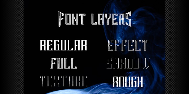 Example font Smokers #3